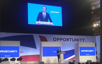 Conservative Party Conference – Hancock pledges to continue championing tech
