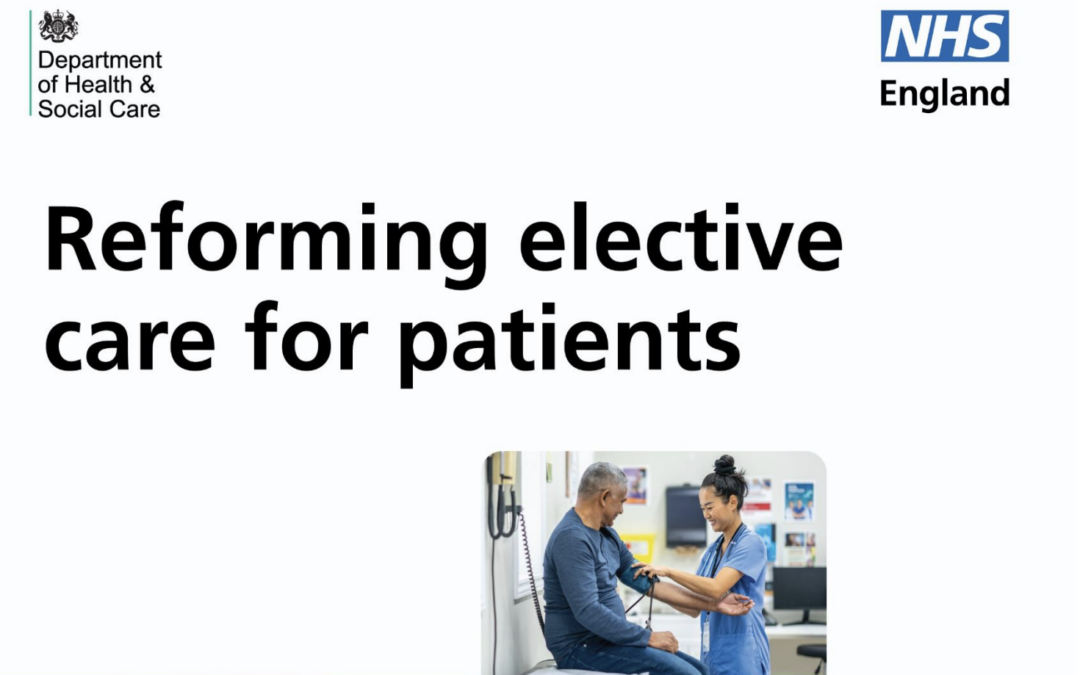 NHS Elective Reform Plan